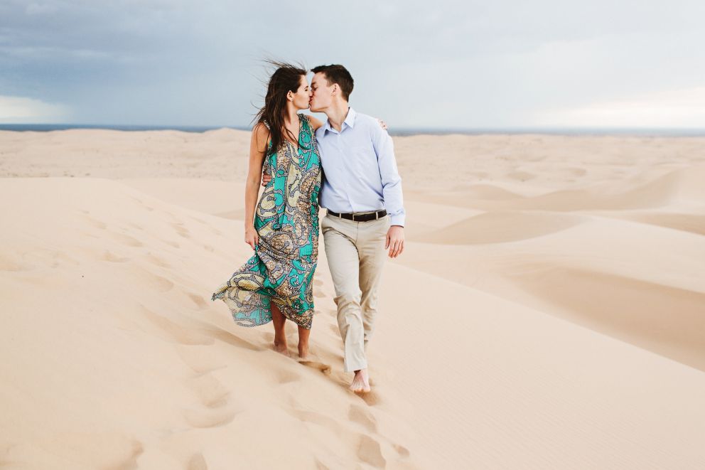 A Sand Dunes Engagement — Philadelphia Wedding Photographer » Pat Furey ...